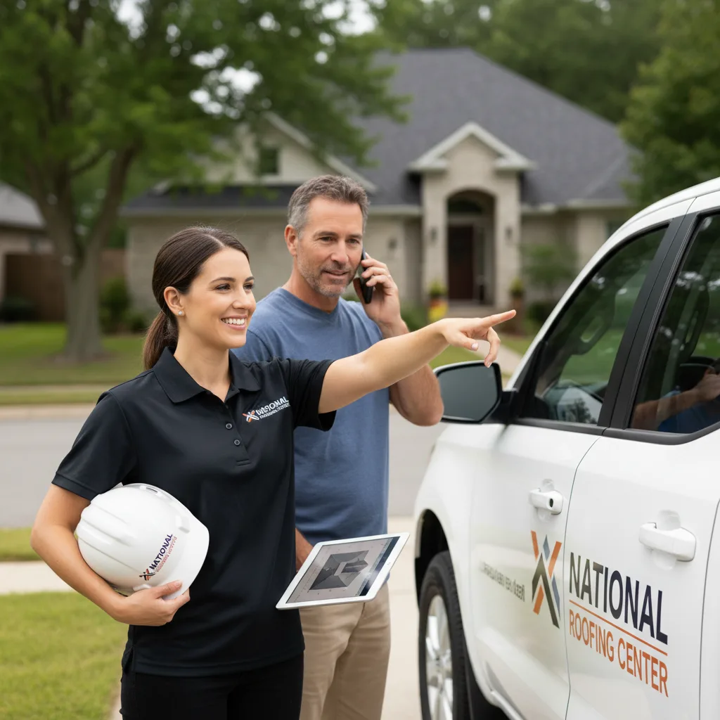 National Roofing Center customer support in Stapleton